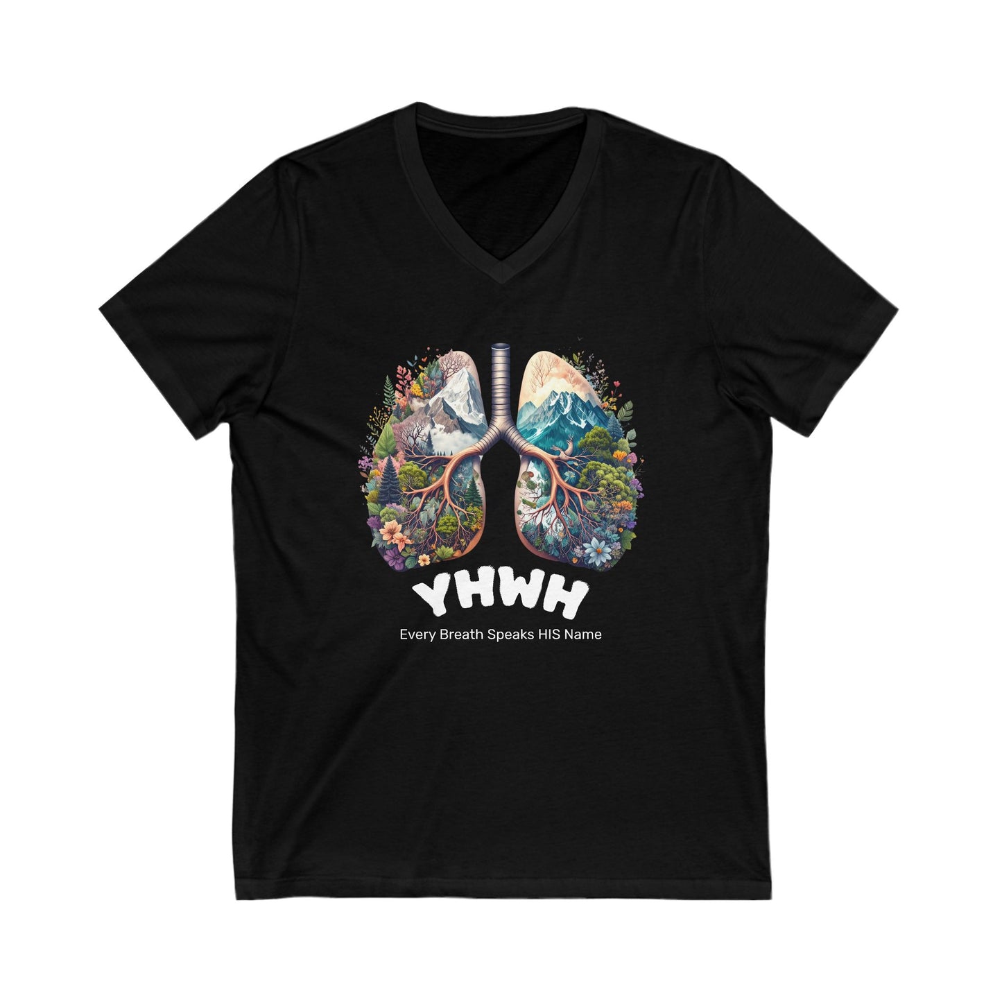 YHWH V Neck T-Shirt