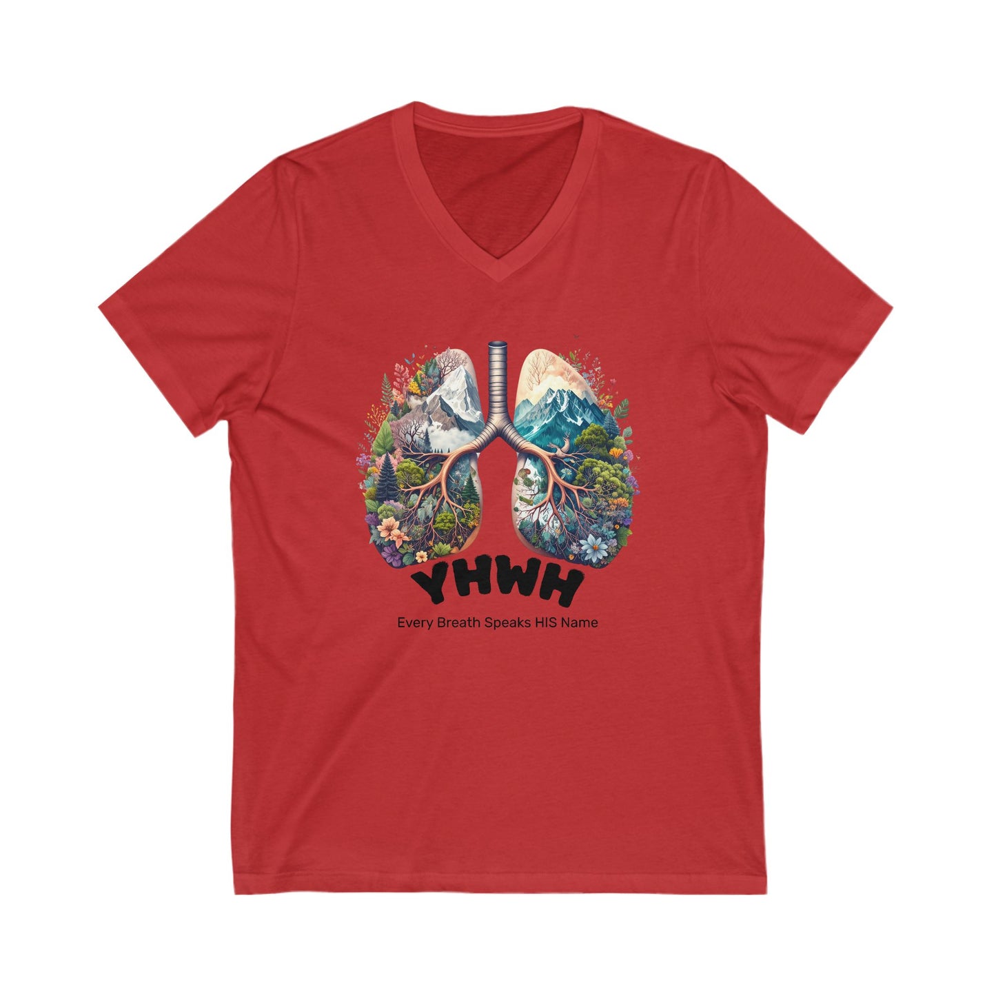 YHWH V Neck T-Shirt